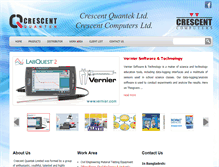 Tablet Screenshot of crescentbd.com